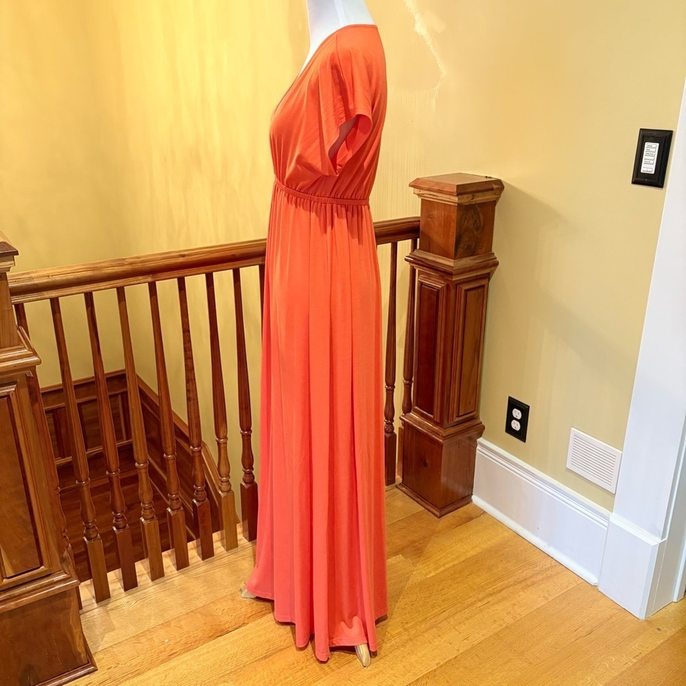 Beachgirl Coastal Coral Maxi Dress Wmn’s XS - Picture 6 of 8